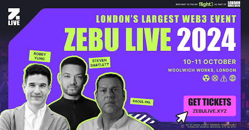 Zebu Live 2024 Returns with Steven Bartlett, Coinbase, Solana, Others