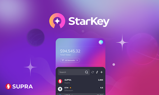 Layer-1 Blockchain Supra Unveils its New Self-custodial and Multichain StarKey Wallet