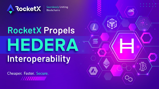 RocketX Integrates With The Hedera Blockchain To Boost DeFi Interoperability