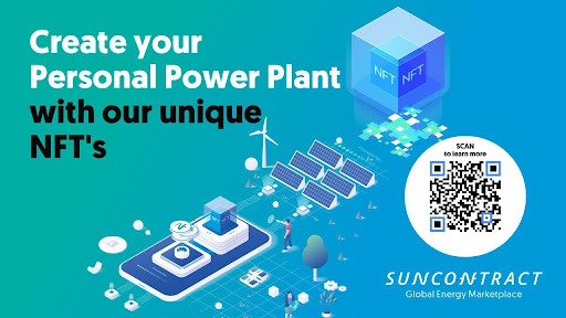 SunContract Launches “The Personal Power Plant”, an NFT Marketplace for Real-World Solar Panels