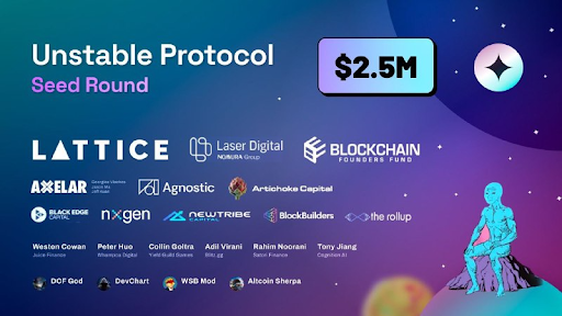 DeFi Protocol Unstable Raises $2.5M to Advance the LRTfi Sector